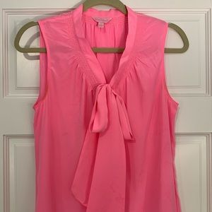 Lilly Pulitzer Hot Pink Sleeveless Top